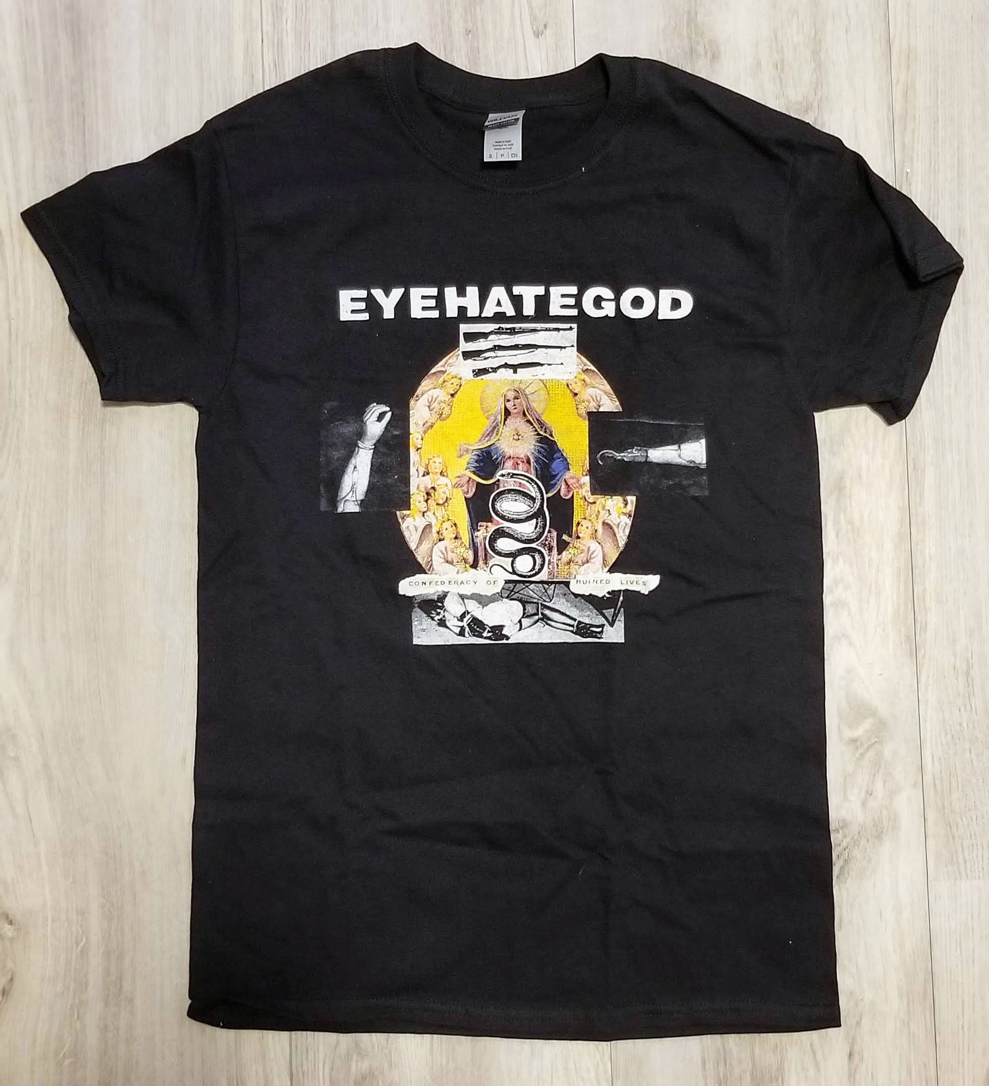 T Shirt Confederacy of Ruined Lives - EyeHateGod Online Store