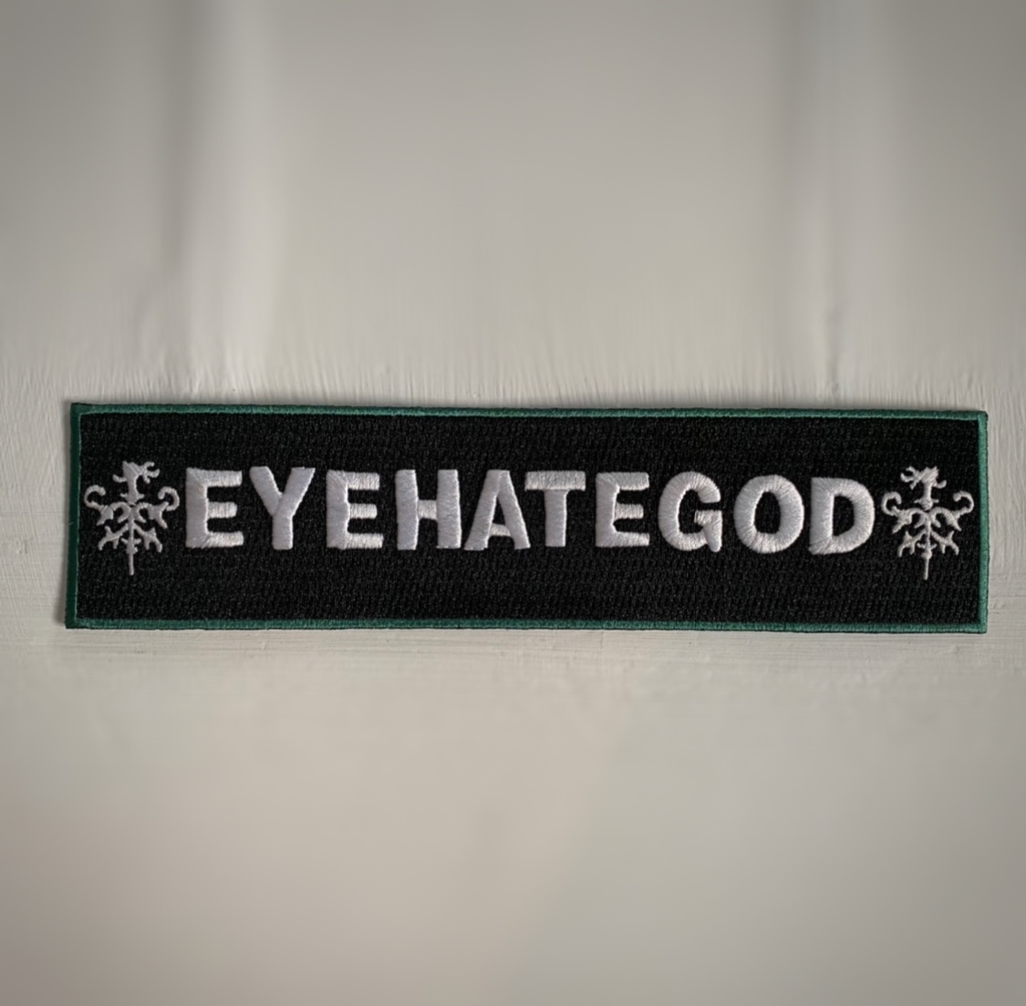 EYEHATEGOD Phoenix Iron on Patch (GREEN BORDER) - EyeHateGod Online Store